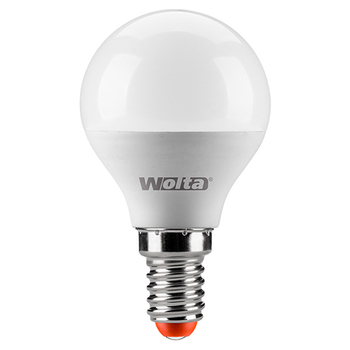 Светодиодная лампа WOLTA Standard WOLTA G45 7.5Вт 675Лм Е14 6500К - Светильники - Лампы - магазин электрооборудования amperomvolt.ru